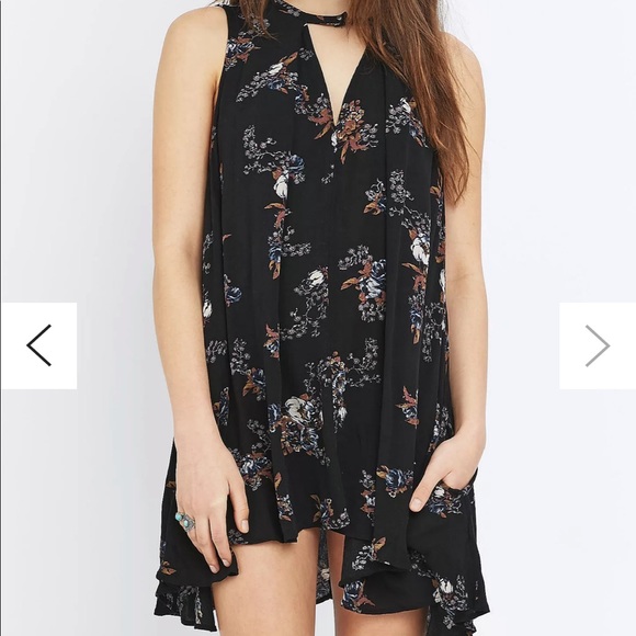 Free People Tree Swing Dress in Black Combo - Picture 6 of 10